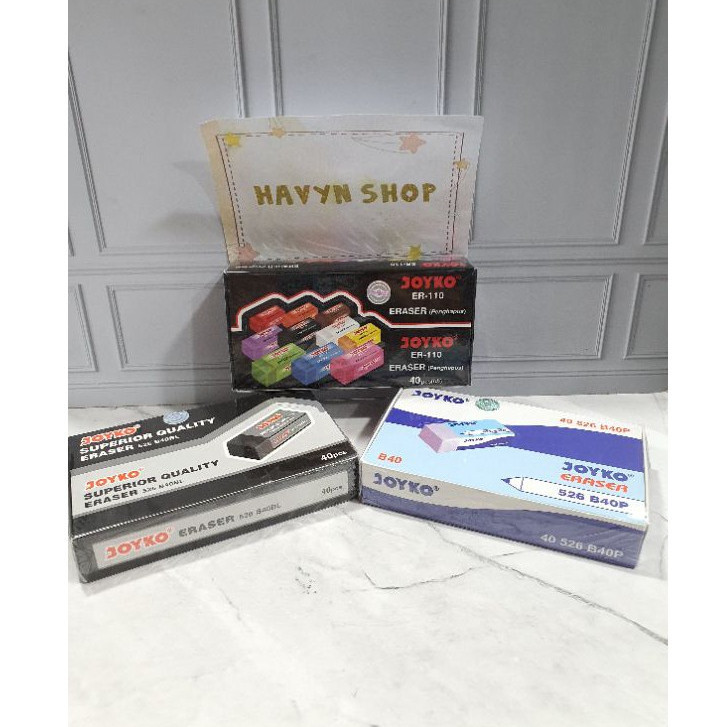 

(1pcs) penghapus joyko kecil/hapusan joyko/stip joyko kecil ERASER JOYKO