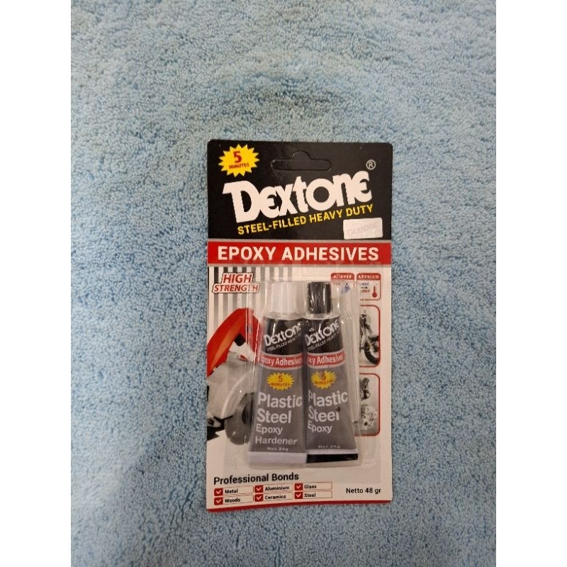 LEM BESI DEXTONE 5 MENIT EPOKSI 48 Gram