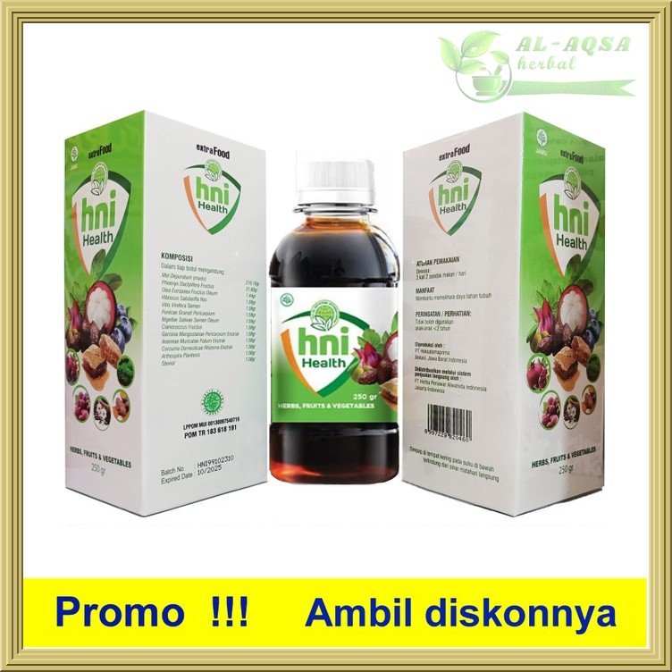

Madu Extra food HNI HPAI Extrafood Suplemen Anak 250 ml