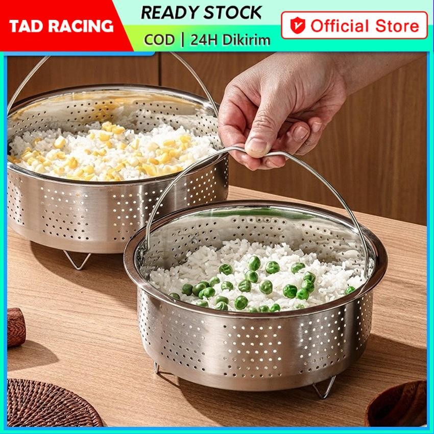 Tatakan Kukusan Keranjang ​Kukus Nasi Steamer Basket Stainless Steel