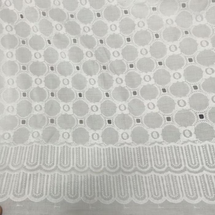 ౨Accessoriesৎ~ Terlaris [KYM12] PROMO Kain Katun Bordir Premium/Kain Katun Bordir/Bahan Katun Bordir