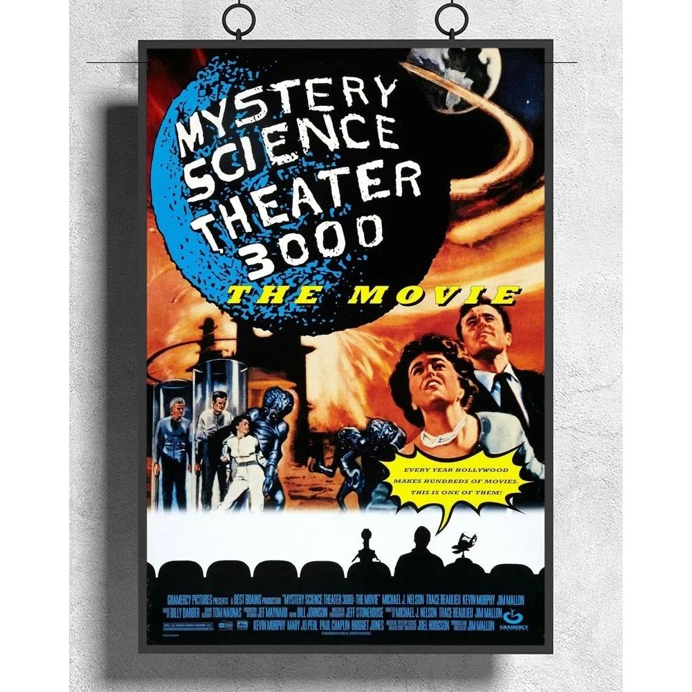 

L414 MYSTERY SCIENCE THEATER 3000 Movie RARE Comedy Sci-Fi Silk Fabric Poster Art Decor Indoor Painting Gift