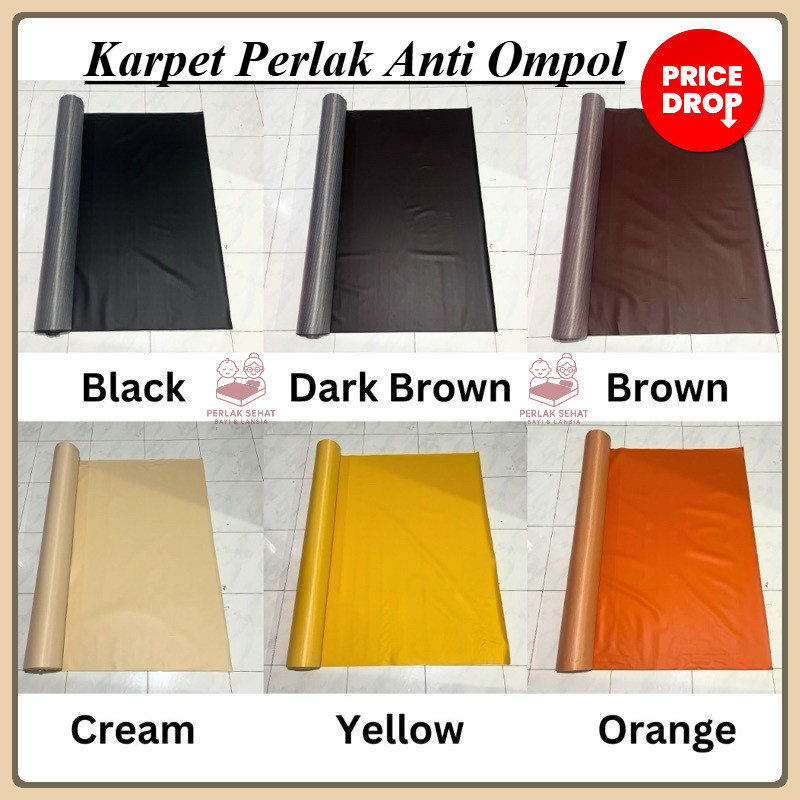 Kulit Sintetis Meteran Jok Motor bahan Kain Oscar Polos Multifungsi / Perlak Bayi Alas Ompol