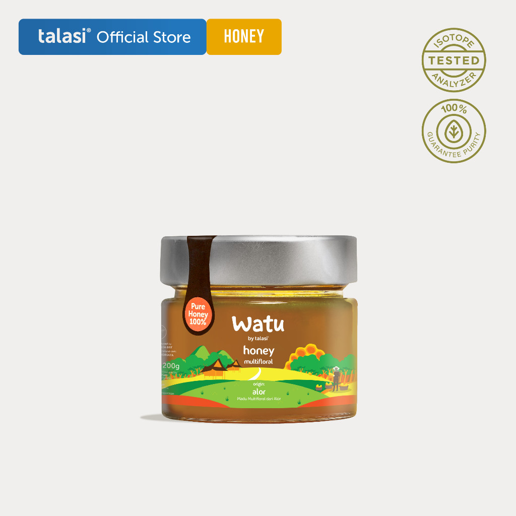 

Origin Alor, Talasi Watu Honey - Madu Murni 200gr
