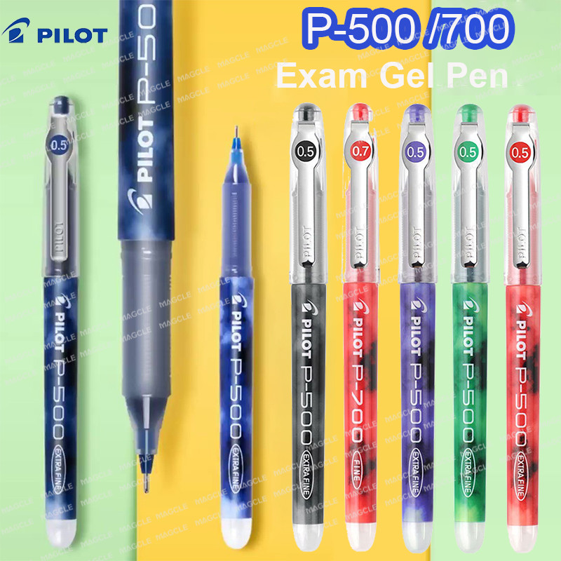 

Pilot P500/700 Gel Pens 3point Support Nib Special Waterproof Light-resistant Ink Signature Carbon Pen Cost-effective Stationery