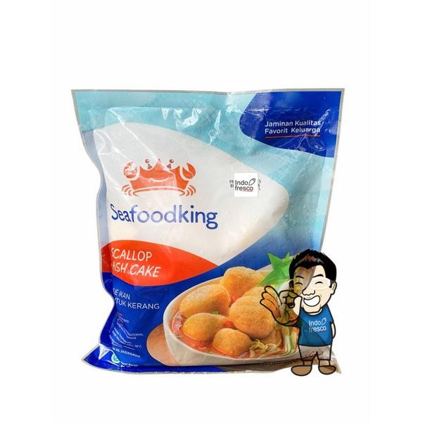 

PROMO! Seafood King Scallop Fish Cake- Olahan Ikan 500 g