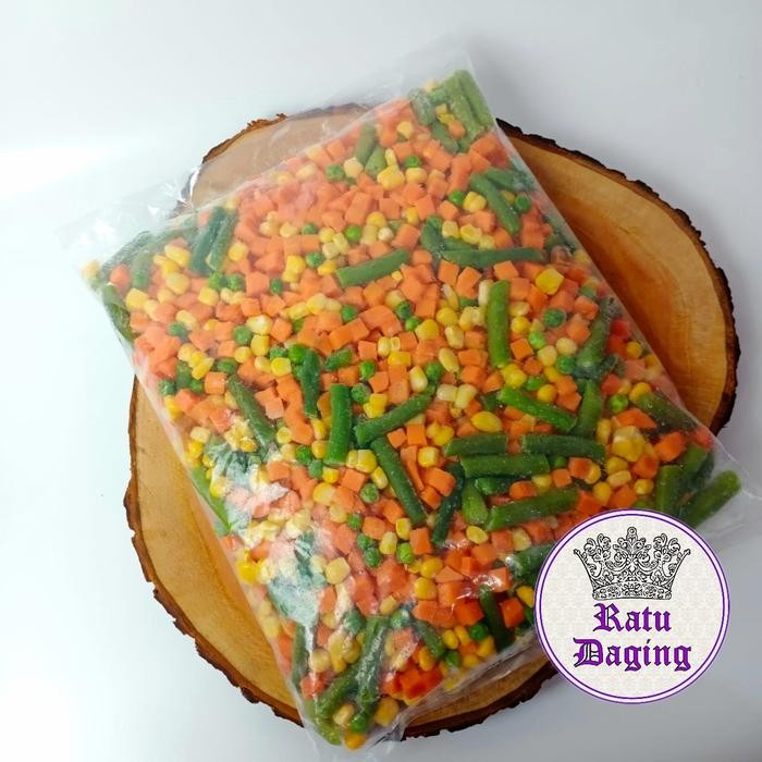 

Mix Vegetable @1kg- Harga Partai Min Beli 10kg