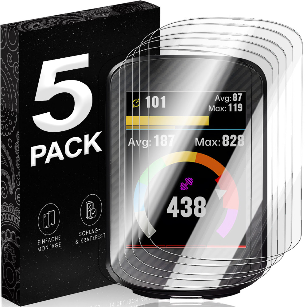 1/3/5PCS Tempered Glass Screen Protectors for IGPSPORT BSC300/300T/BSC100/100S/BSC200/200S Anti-scra