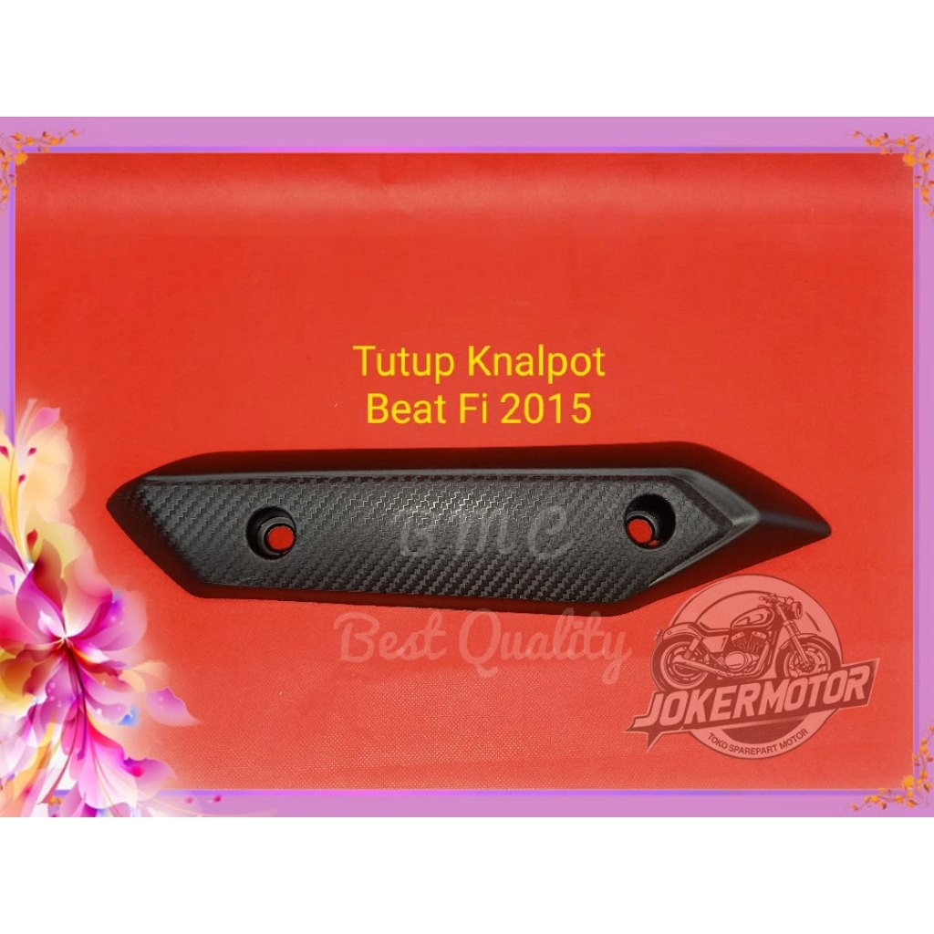 TUTUP KNALPOT COVER KNALPOT STANDART HONDA BEAT FI 2015 - JOKERMOTOR