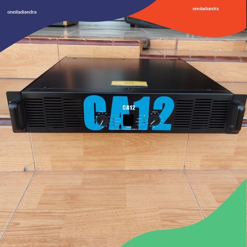 Box Power CA-12 + Knob + Panel 2U High Performance