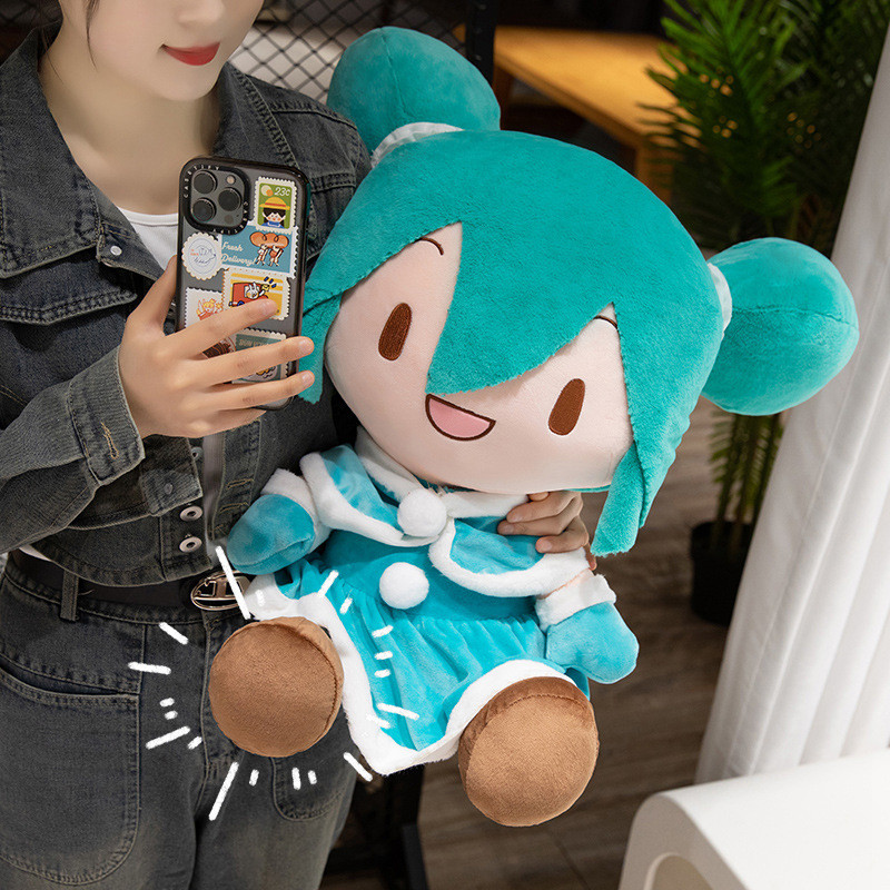 Anime Original Miku Fufu Plush Toys Preciality Collection SEGA Hatsune Miku Spring Onion stuffed dol