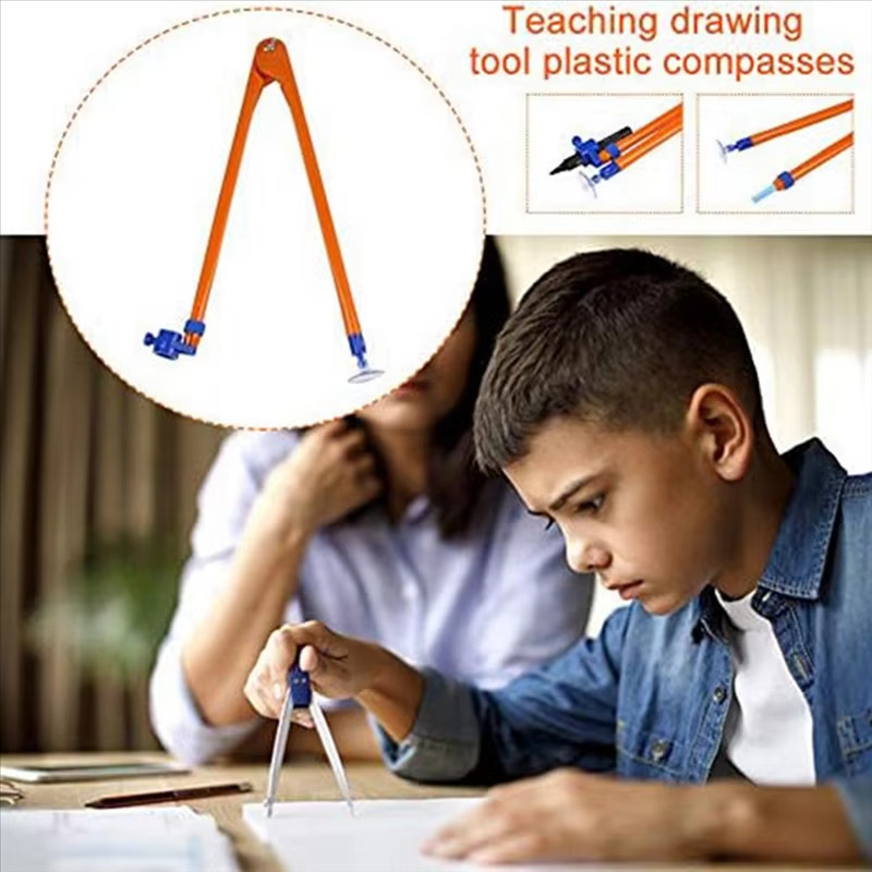 Jangka Papan Tulis Whiteboard/jangka Ziegel/alat Peraga Matematika/alat Kelas/Jangka Besar Ukuran/al