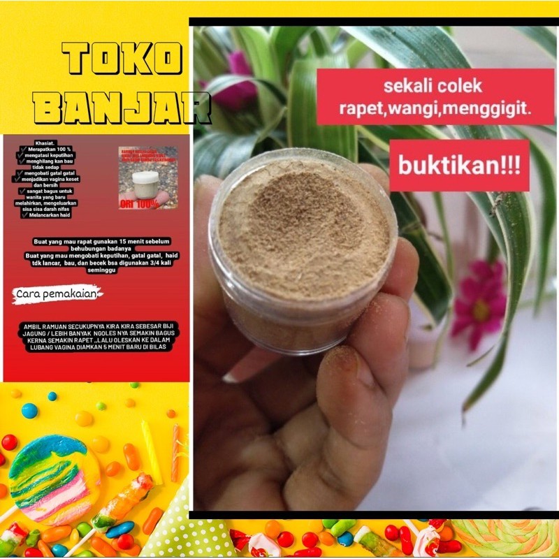 Serbuk perawan dayak kalimantan / ramuan bujang asli dayak kalimantan