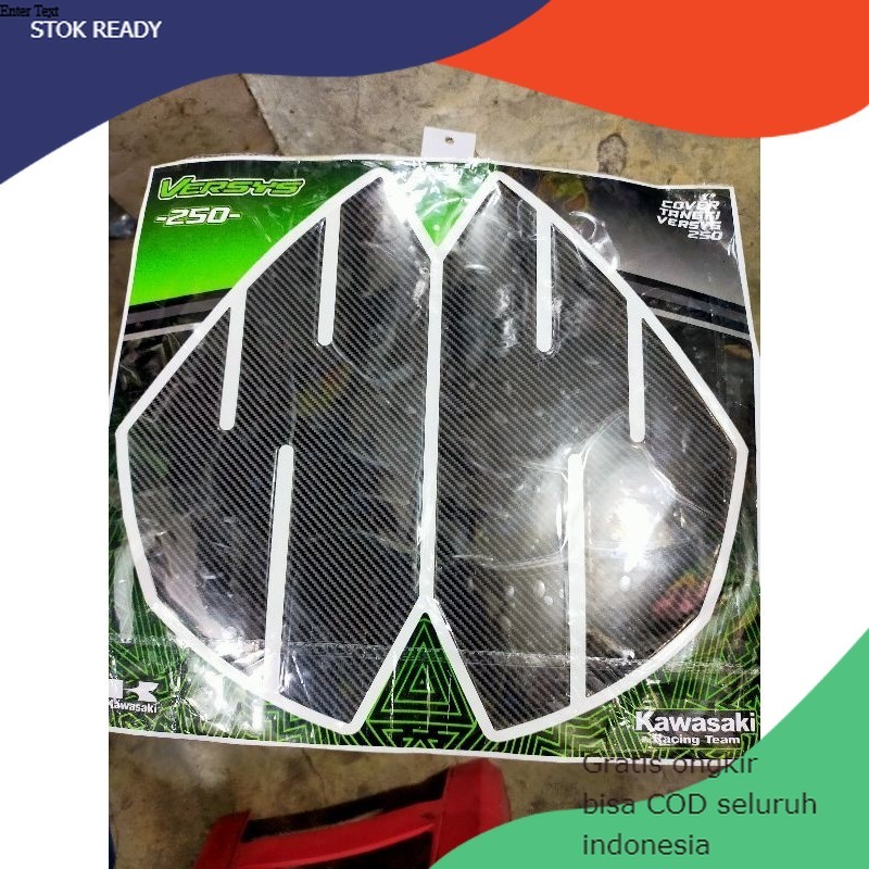 TERMURAH STICKER TIMBUL  COVER TANGKI VERSYS 250