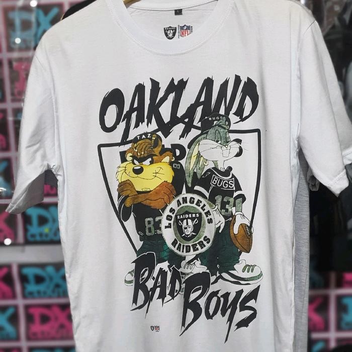(COD) Kaos okland Raiders x Looney tunes  Sablon Distro - M