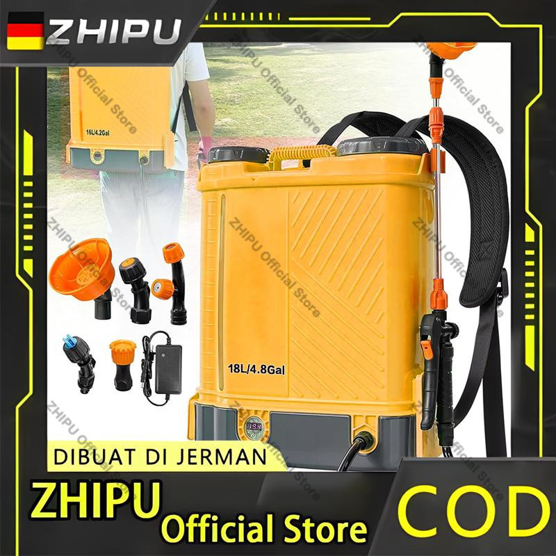 SPRAYER ELEKTRIK 18 LITER KNAPSACK 2in1 ALAT SEMPROT HAMA SPRAYER 2IN1 ELEKTRIK MANUAL ZHIPU Pompa S