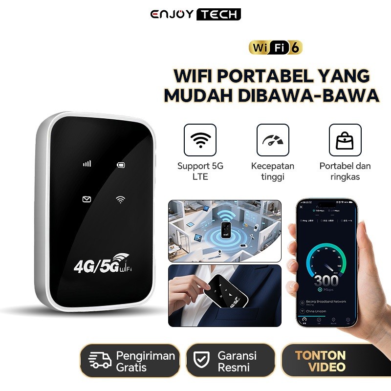 Modem MIFI / Wireless Router Modem Wifi 4G LTE Mini Modem 300Mbps Mobile Broadband WiFi/MIFI TERLARI
