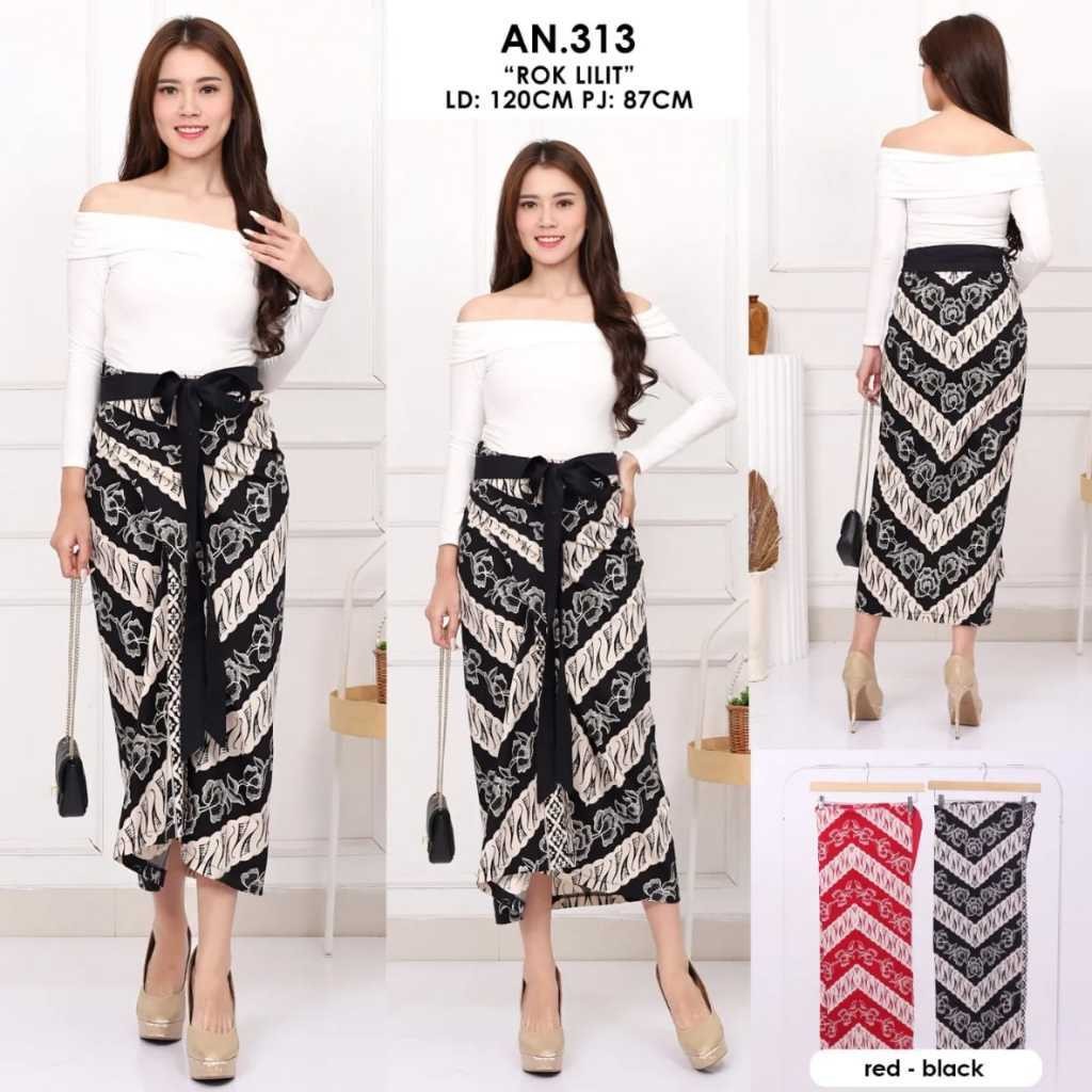 SAXCSHOP Rok Batik Span Rok Batik Kebaya Pendek