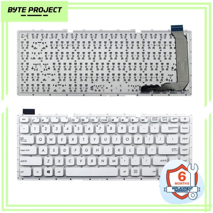 ORI Keyboard Laptop Asus X441 X441N X441NA X441NC X441SA X441SC X441UA - Putih