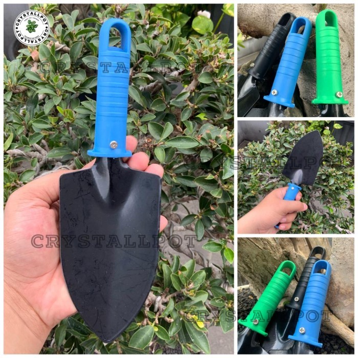 SEKOP TAMAN MINI BESI UNTUK BERKEBUN DAN GALI TANAH - SEKOP MINI BESI