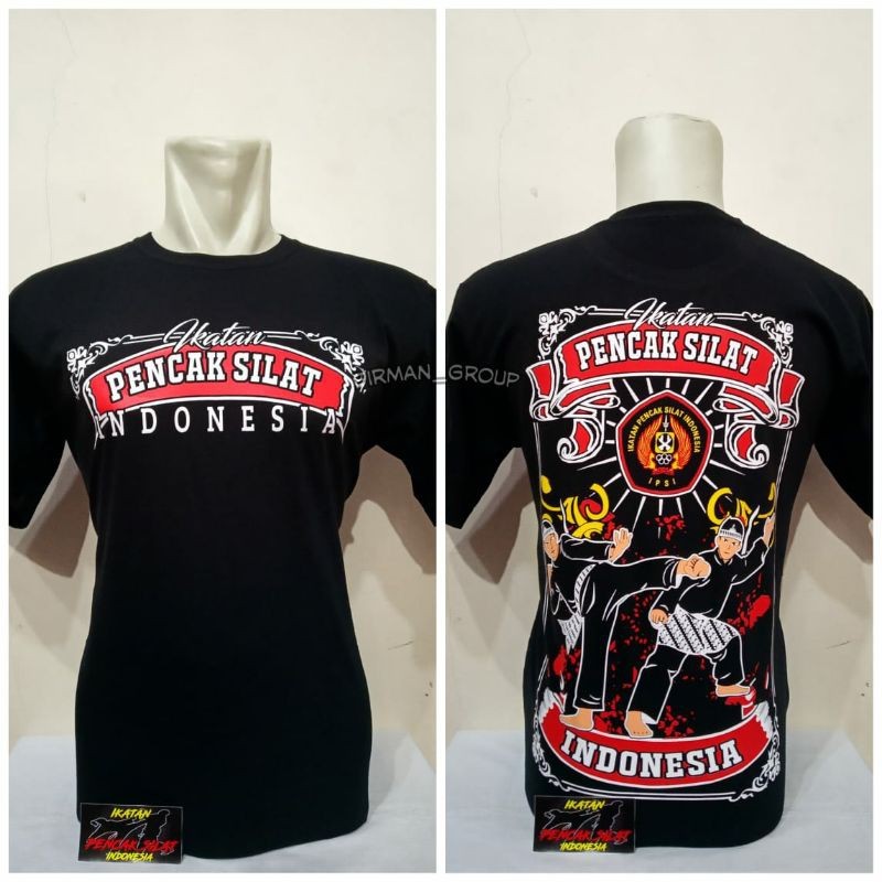 (COD) kaos Silat IPSI INDONESIA Plastisol keren