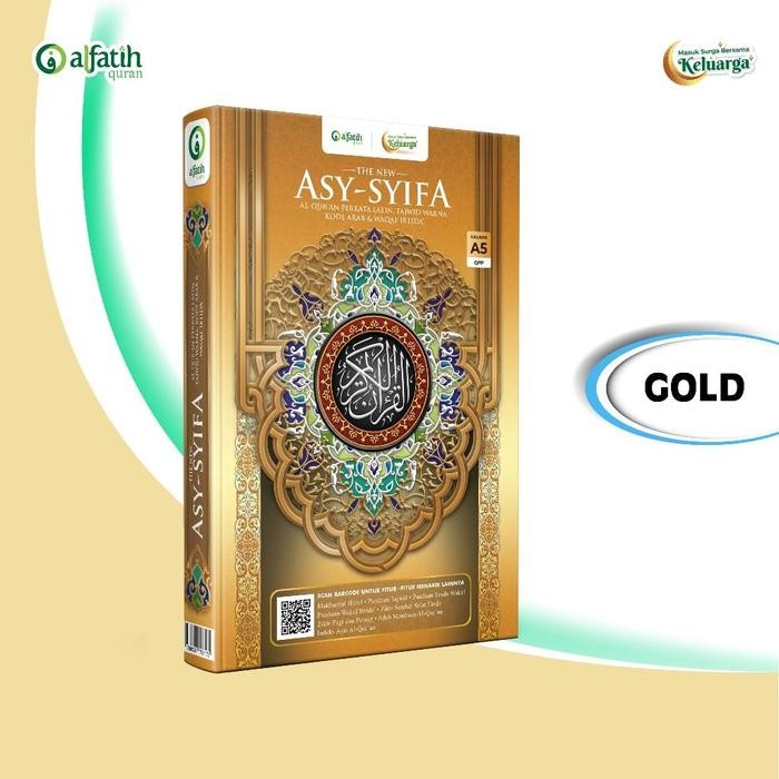 Al-Qur'an Hafalan ASY SYIFA (AL-FATIH Quran) Ukuran A5 Quran Alquran - gold new