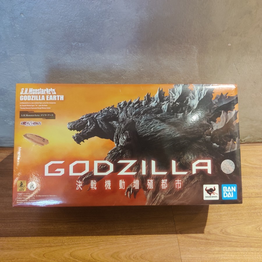 ORIGINAL S.H Monsterarts Godzilla Earth