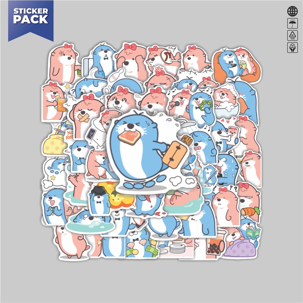 

[100PCS]Stiker Pack Stiker Lala Dumdum Aesthetic Vinyl Anti Air Dekorasi Sticker Laptop Buku Journal Koper Helm Casing HP Gitar Helm Skateboard