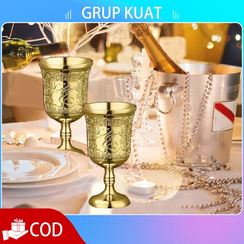 Cangkir Sembahyang Cangkir Kecil Pasang Kaki Tinggi Seribu Berkah Hiasan Ruang Tamu dan Hadiah