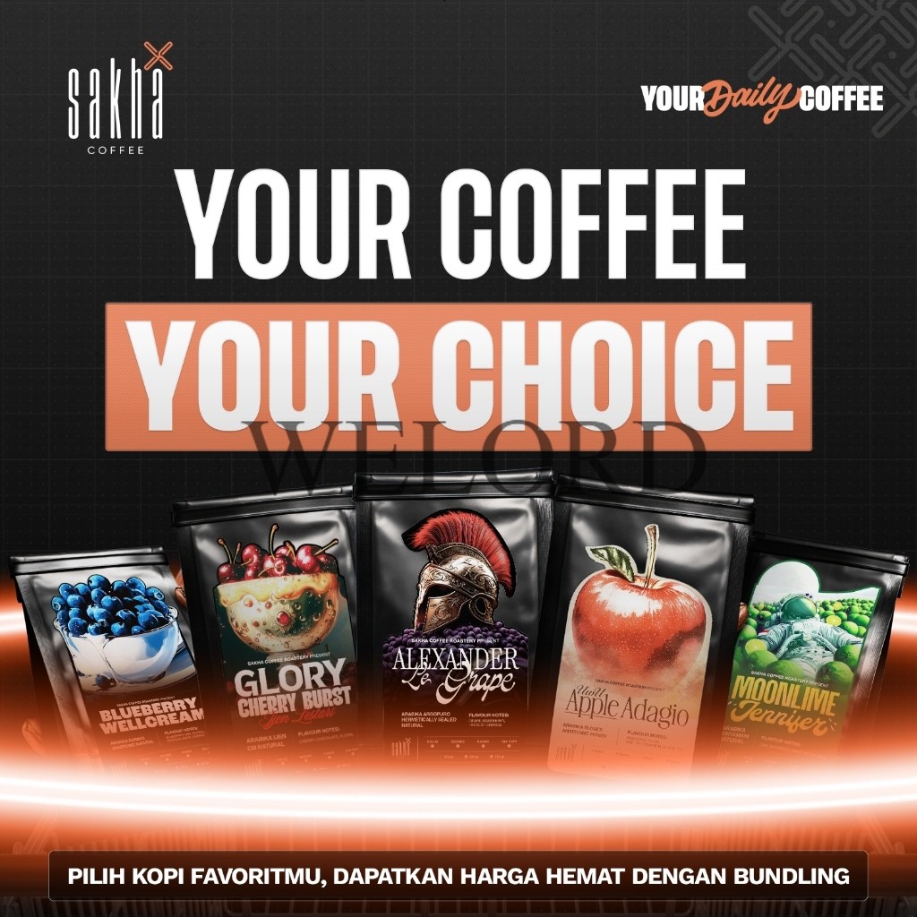 

Promo Paket Bundle Your Coffee Your Choice Exclusive Specialty Coffe Bean Arabica Murni Kopi Bubuk Arabika