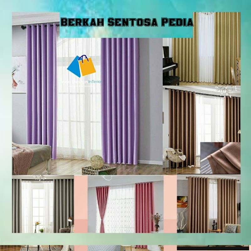 GORDEN BLACKOUT [PREMIUM] | TIRAI GORDEN | GORDEN HOTEL | GORDEN  MINIMALIS