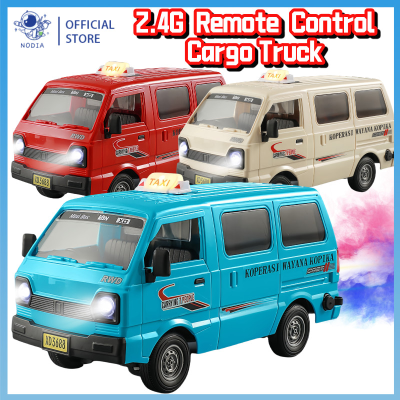NODIA 2.4G Mainan Truk Remote Control Cas Remote Control Cargo Truck 1:16 2WD Mobil Remote Rc Suzuki