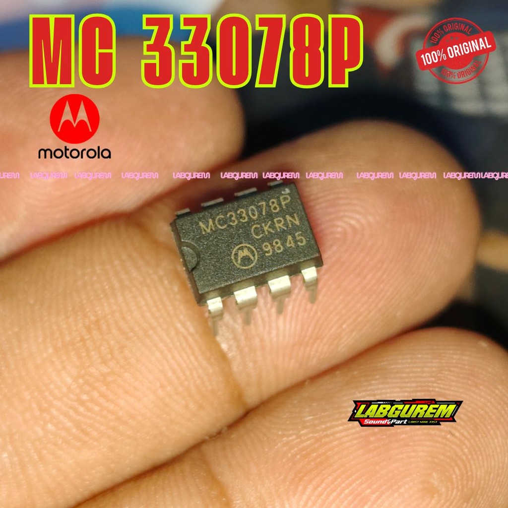 IC MC33078 MC 33078 ORIGINAL MOTOROLA
