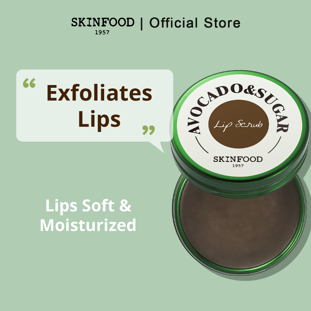SKINFOOD Avocado & Sugar Lip Scrub