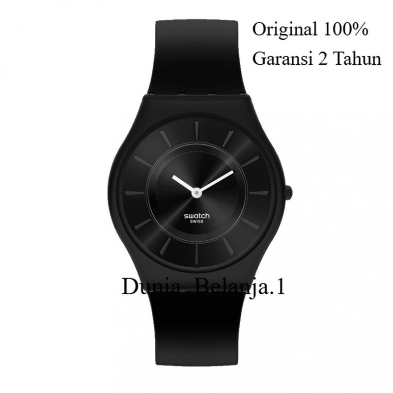 Original 100% SWATCH SS08B100 LIQUIRIZIA SKIN Jam Tangan Garansi Resmi 2 Tahun