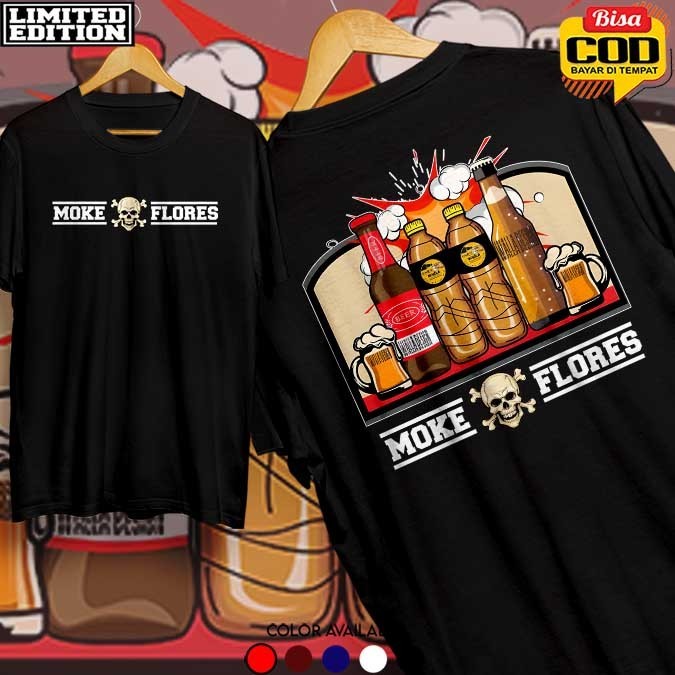 KAOS MOKE FLORES Tshirt TRADITIONAL DRINK KAOS MOKE FLORES UNTUK PRIA DAN WANITA