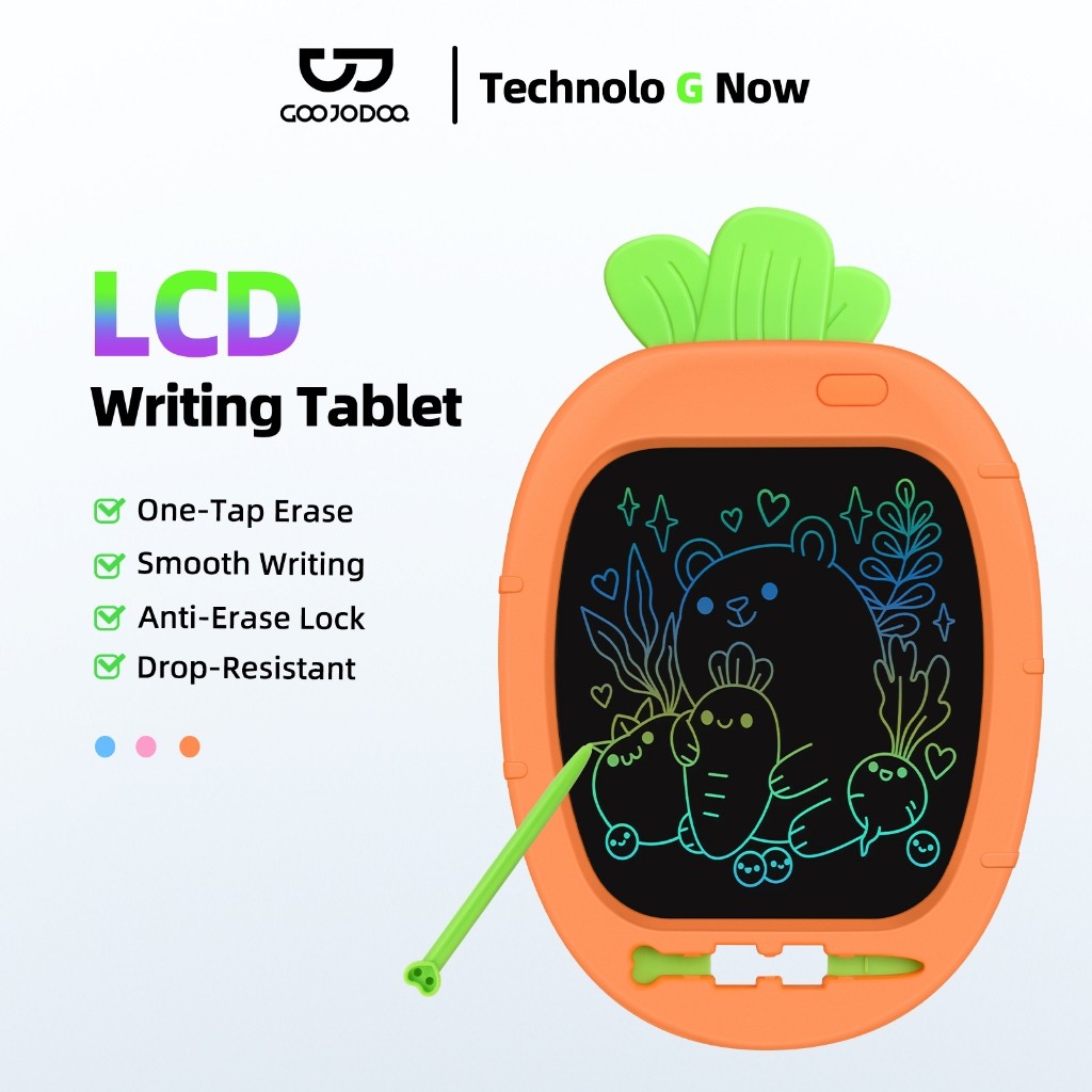GOOJODOQ 10.5 Inch Kid Writing Tablet Writing Board Digital Drawing Portable Writing Pad Notebook