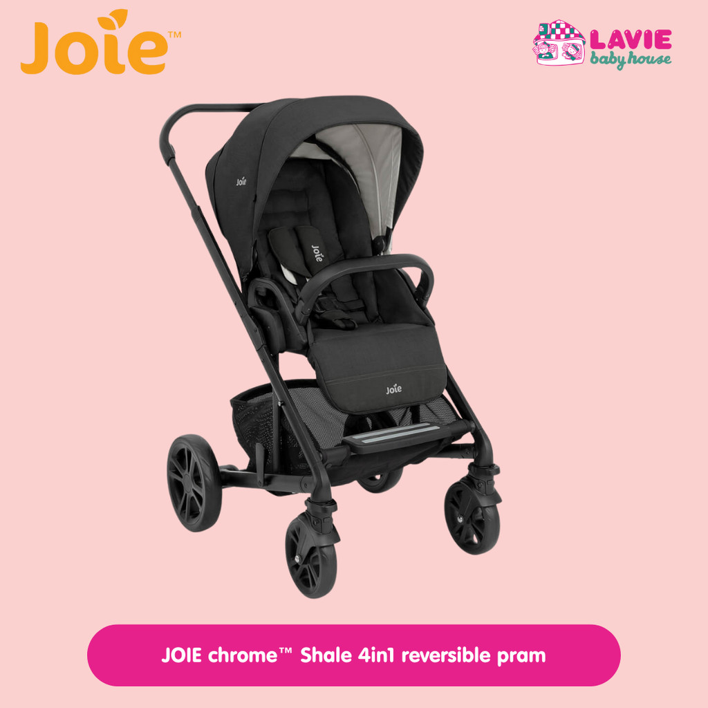 JOIE chrome™ Shale 4in1 reversible pram - Kursi dapat di sesuaikan - Lavie baby house