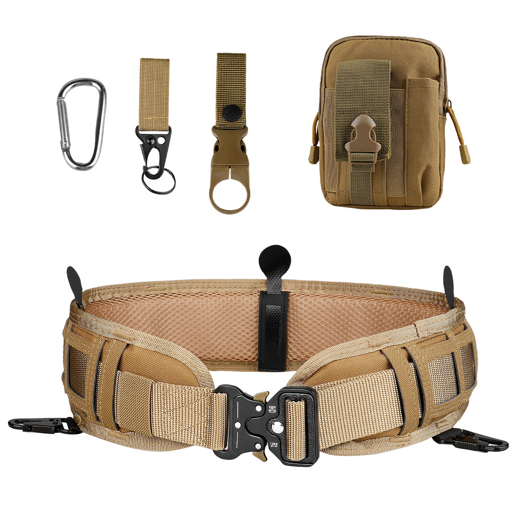 Tactical Battle Belt Set, Molle Belt,Tactical Shooting Belt,Tactical Battle Belt Utility Belt Men Ta