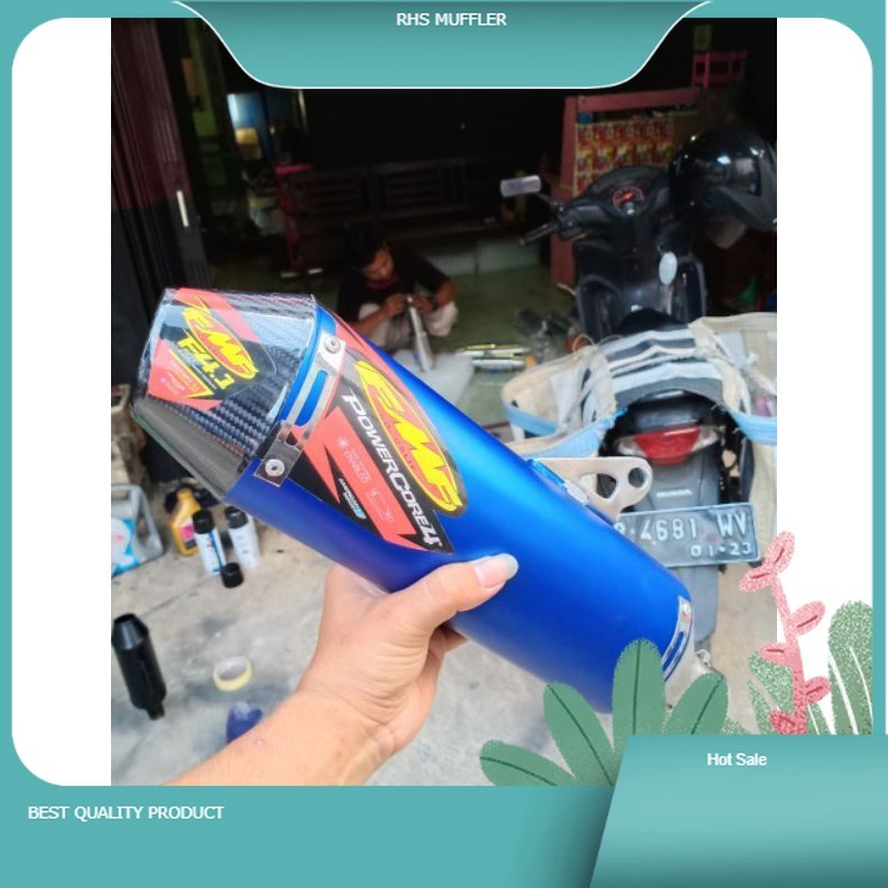 Canister FMF BLUE CRF KLX DTRACKER WR155 VIAR