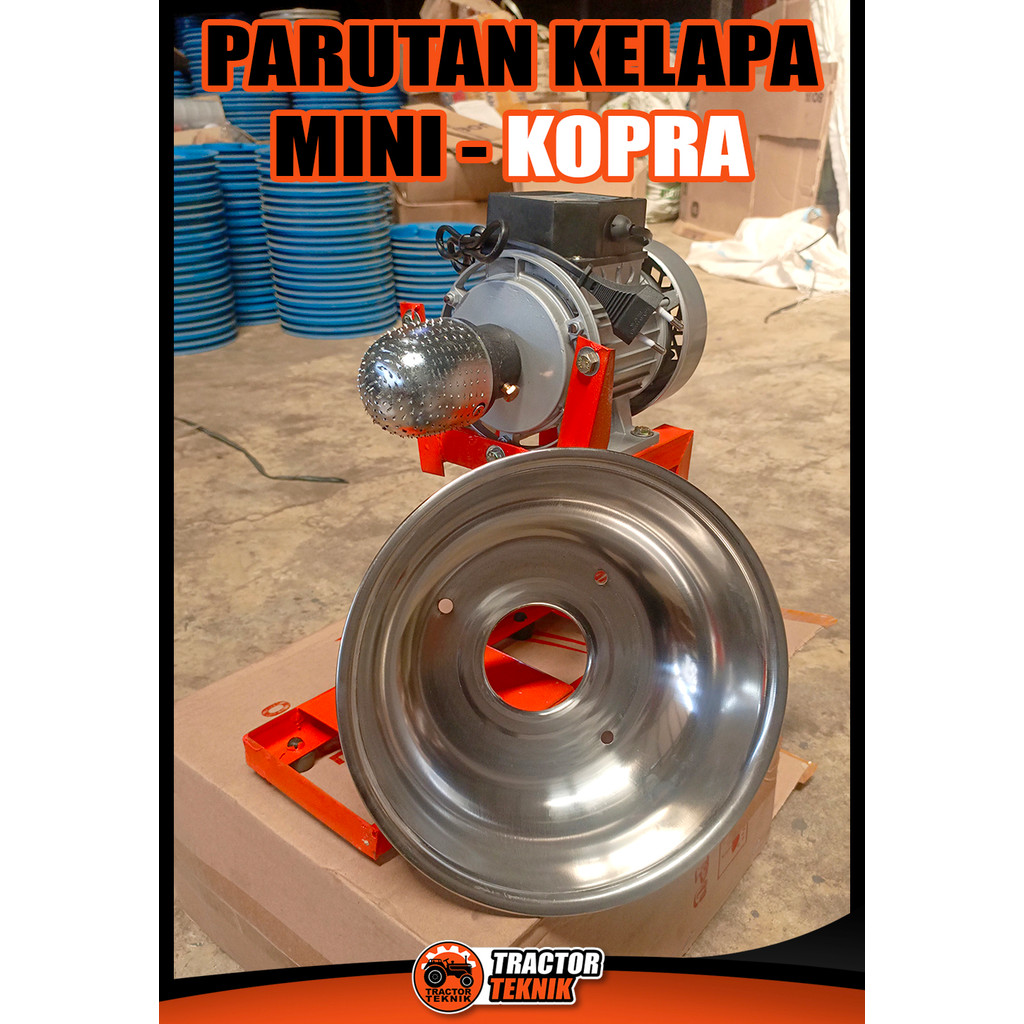 parutan mini kopra Tractor_Teknik