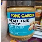 tong garden selai skippy unsweetened crunchy peanut butter