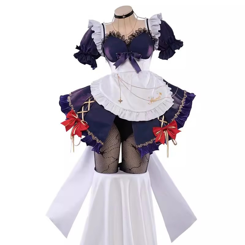 Genshin Impact Mona Cosplay Costume For Halloween Christmas Festival Girl Mona Megistus Role Play Se