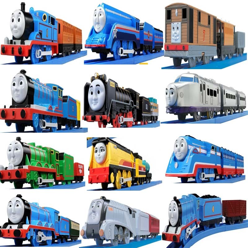 Original Takara Tomy Tomica Thomas & Friends Car Golden Percy Henry Rebacca Edward Train Electric Ra