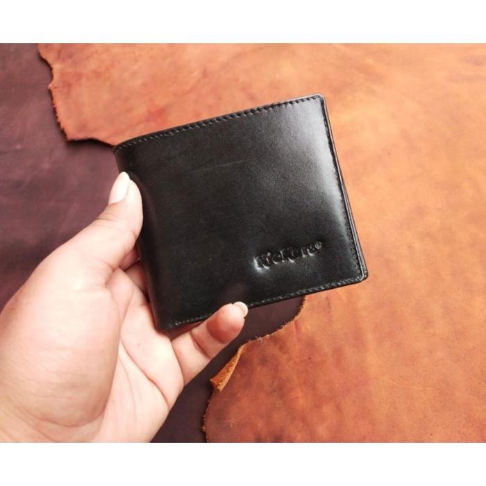 Dompet Kulit Pria 100% ORIGINAL Kulit Sapi Asli - Hitam Kickers