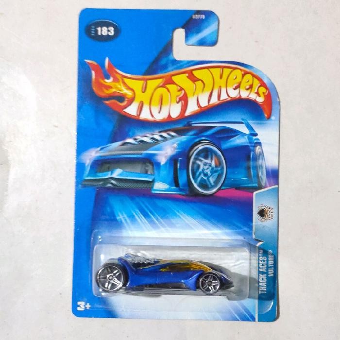 Hotwheels Hot Wheels Vulture biru 2004 Track Aces made in Thailand blue card