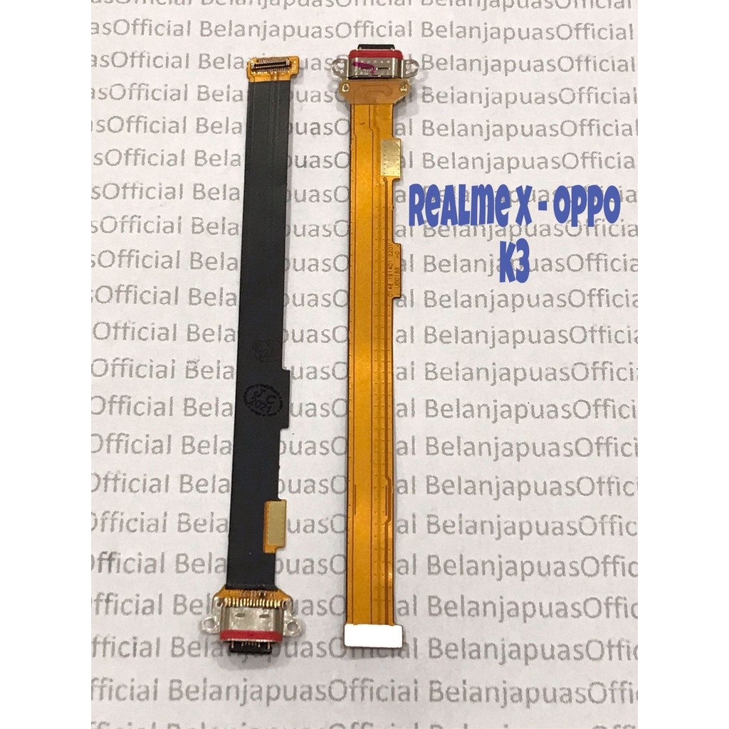Flexible Fleksibel Konektor Charger Flex Cas REALME X OPPO K3