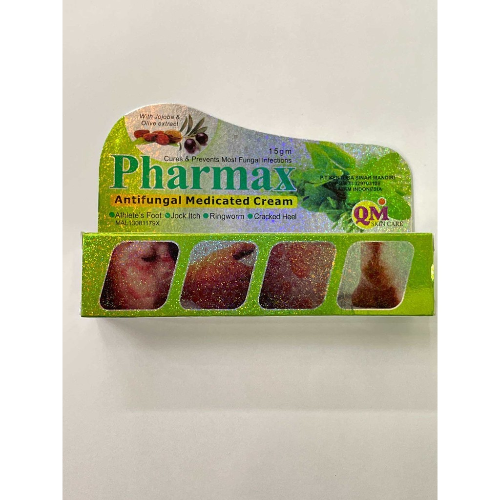 Pharmax Antifungal Medicated Cream salep kulit multiguna fungsi obati untuk jangkitan pada kulit sep