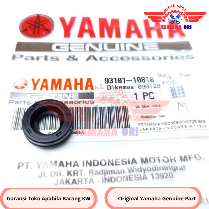 SEAL BAK KOPLING JUPITER Z. VEGA R NEW 93101-10810 ORIGINAL YGP YAMAHA GENUINE PARTS