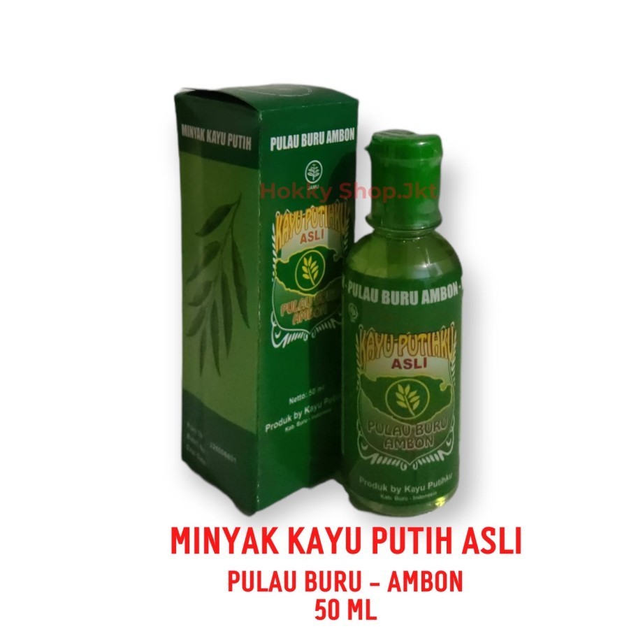 [TERMURAH & TERLARIS] Minyak Kayu Putih Asli Pulau Buru 50ml - Minyak Kayu Putih Ambon asli pulau bu
